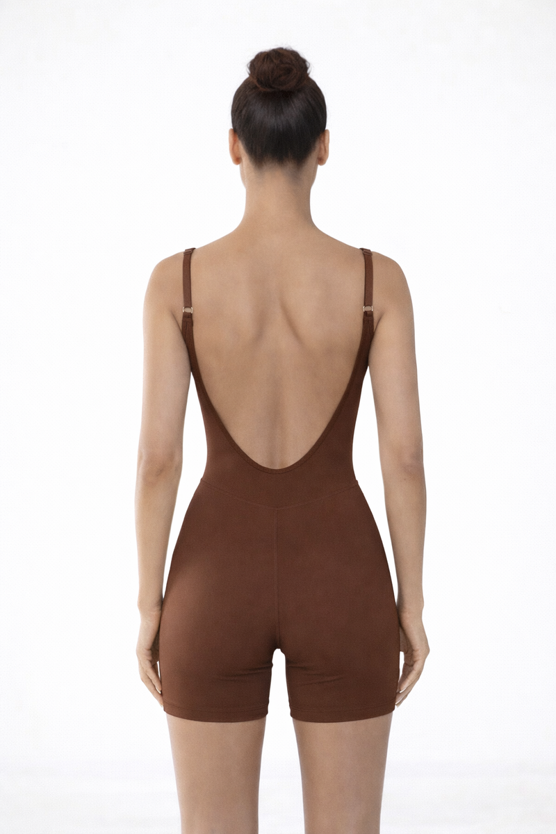 The Power Biker Jumpsuit – Acai Berry