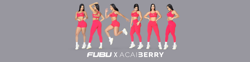 The Squat Sport Bras – Acai Berry