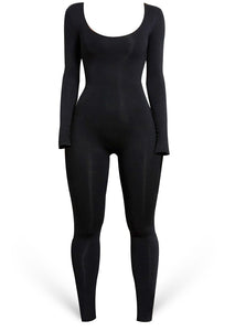 BRAZILIAN BUTT PUSH UP JUMPSUIT - AcaiBerryFashion 