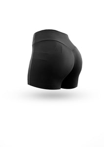 Brazilian Butt Push Up Shorts - Mix Blackout - AcaiBerryFashion 
